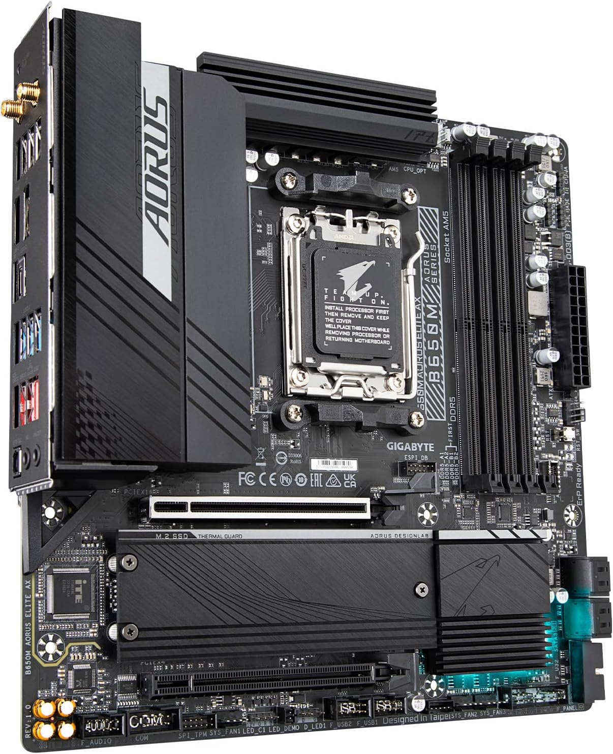 Gigabyte Motherboard B650M Aorus Elite AX DDR5 AMD AM5 Gigabyte Motherboard B650M Aorus Elite AX DDR5 AMD AM5